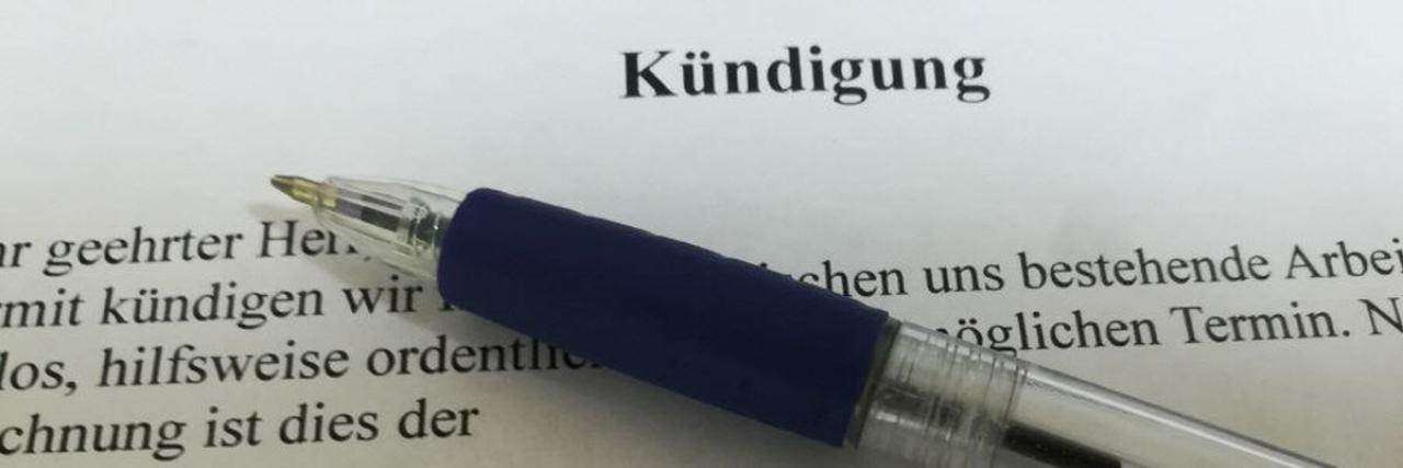 Kündigung Arbeitsvertrag